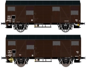 Exact-Train EX20921 - H0 - Gedeckte Güterwagen UIC SKF Lager, SNCF, Ep. III